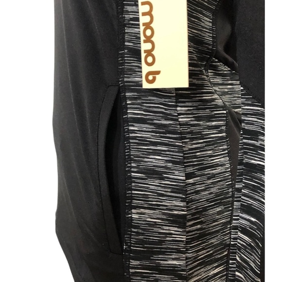 Mono b Womens size L athletic top long sleeve Hoodie Dri Fit running sport wear - Picture 11 of 12